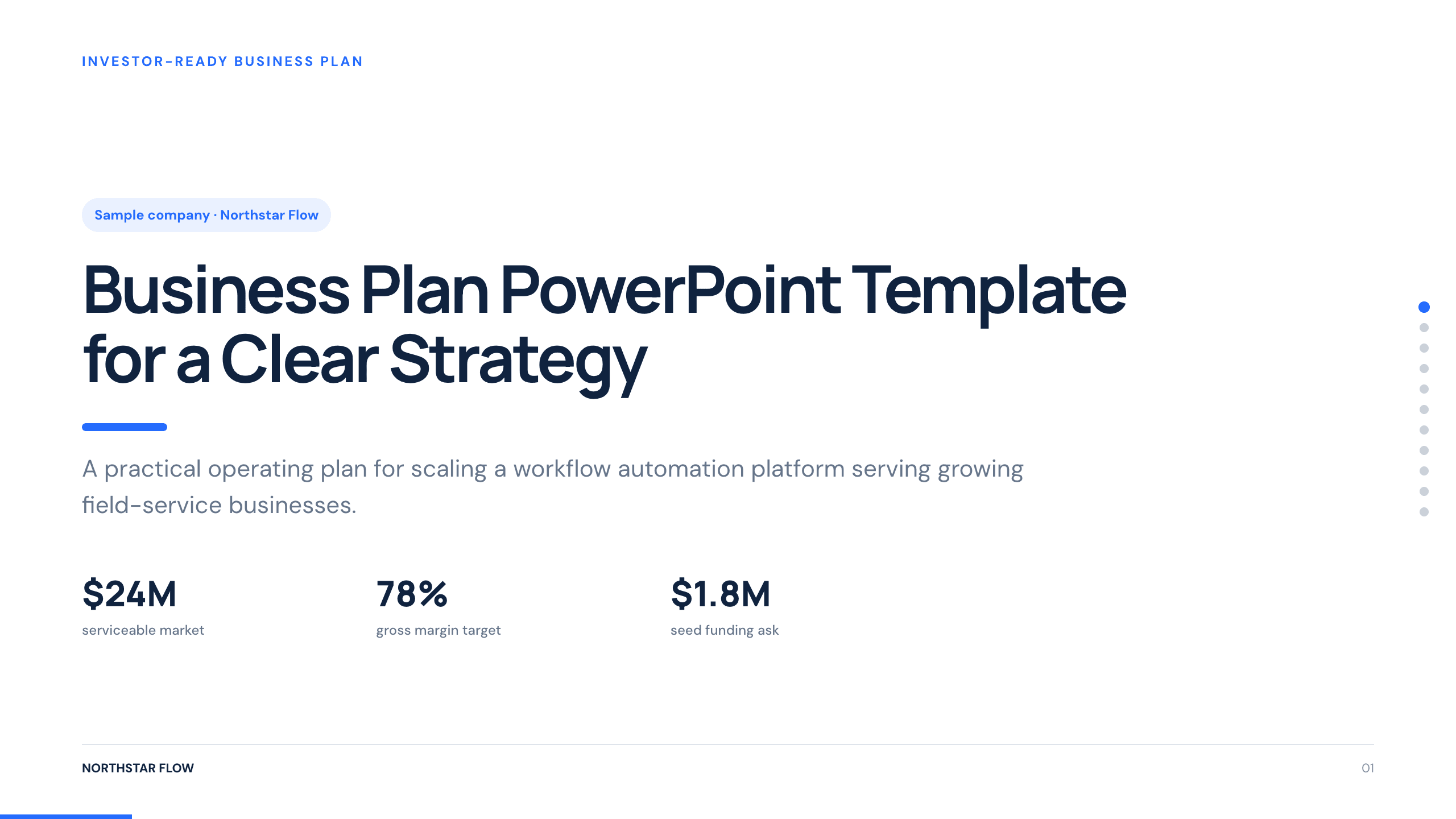Business Plan PowerPoint Template preview