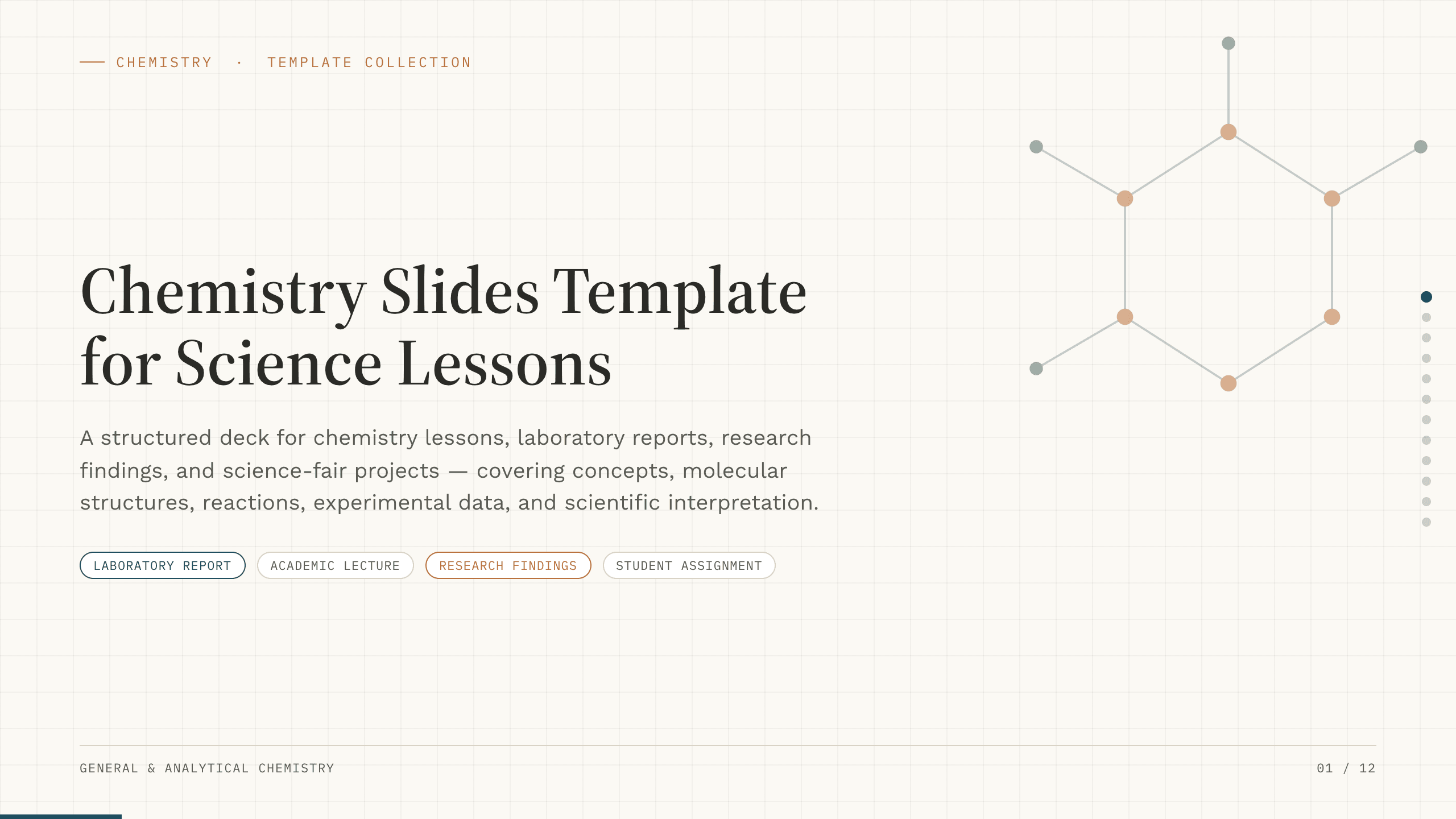 Chemistry Slides Template preview