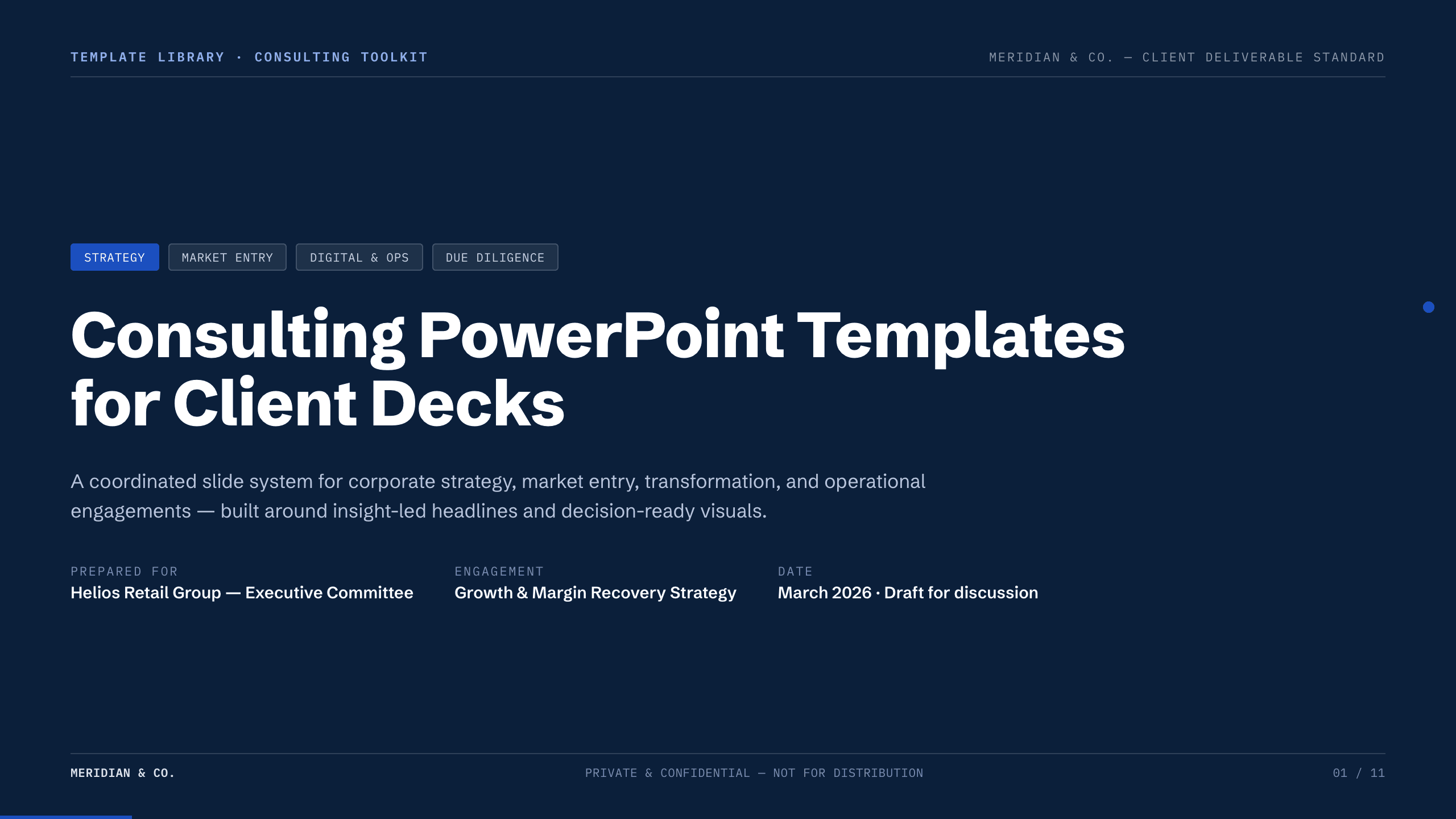 Consulting PowerPoint Templates preview