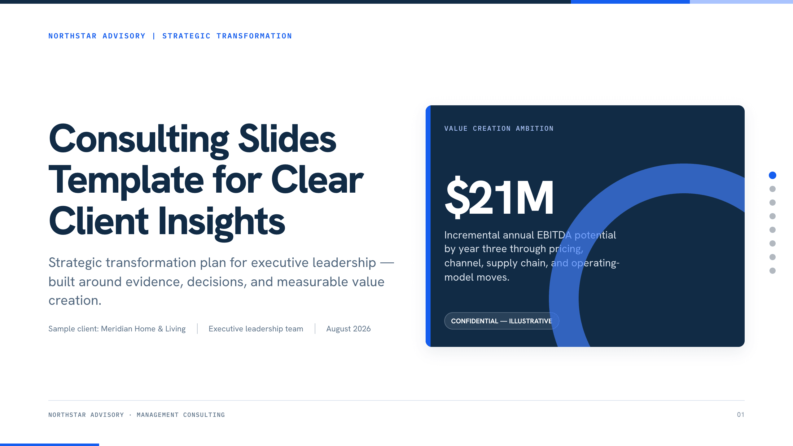 Consulting Slides Template preview
