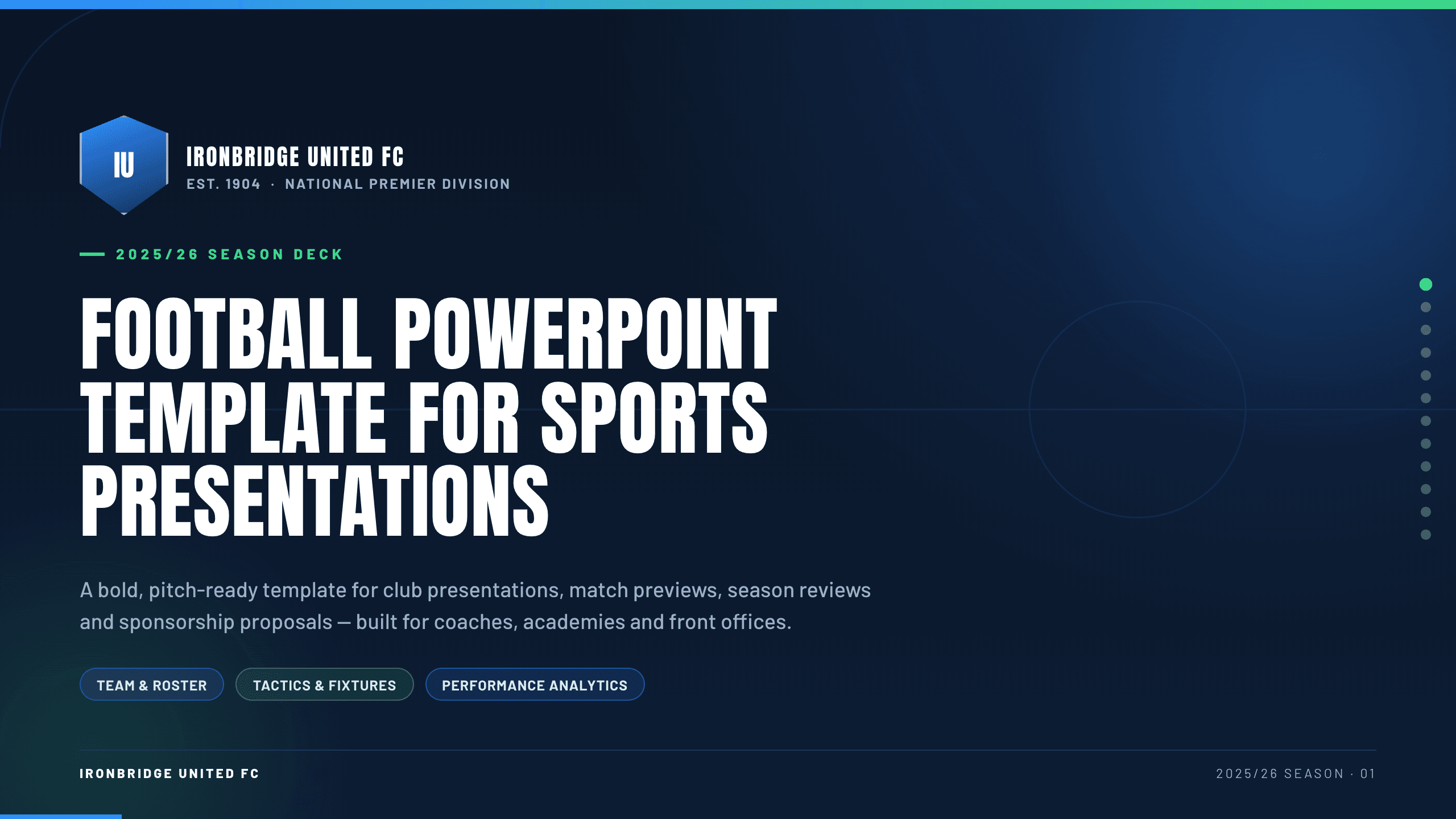 Football PowerPoint Template preview