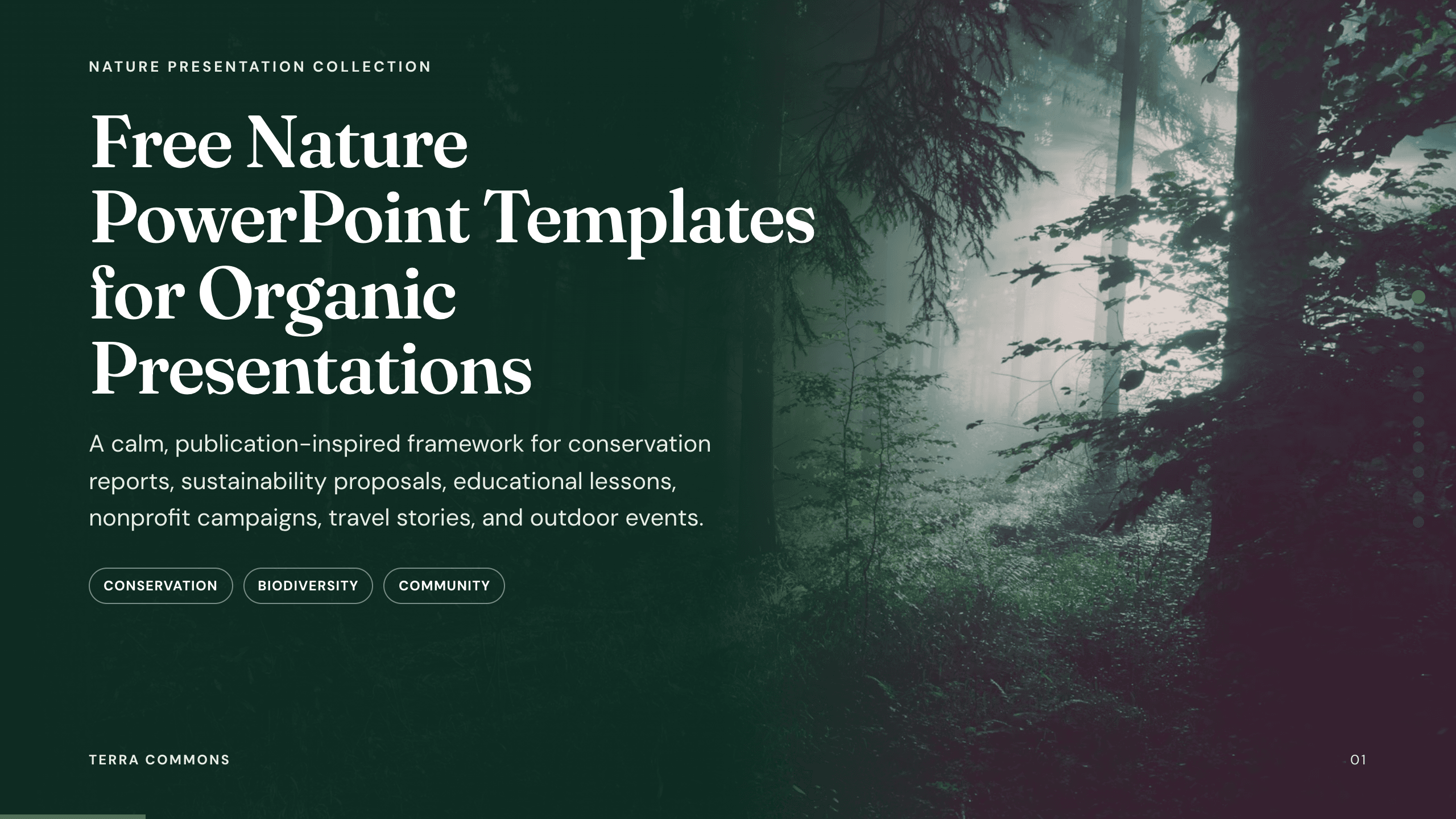 Free Nature PowerPoint Templates preview