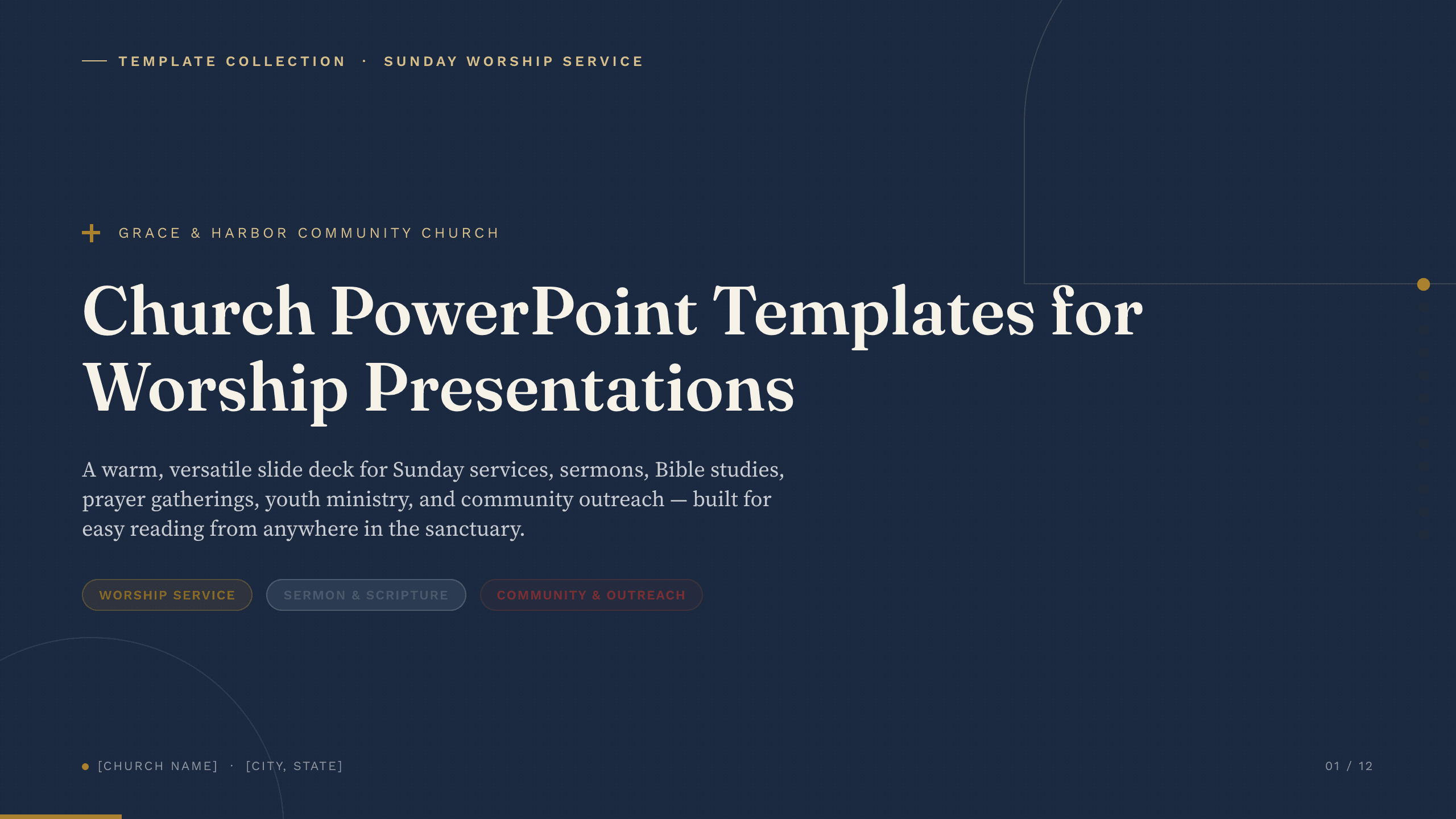 Church PowerPoint Templates preview