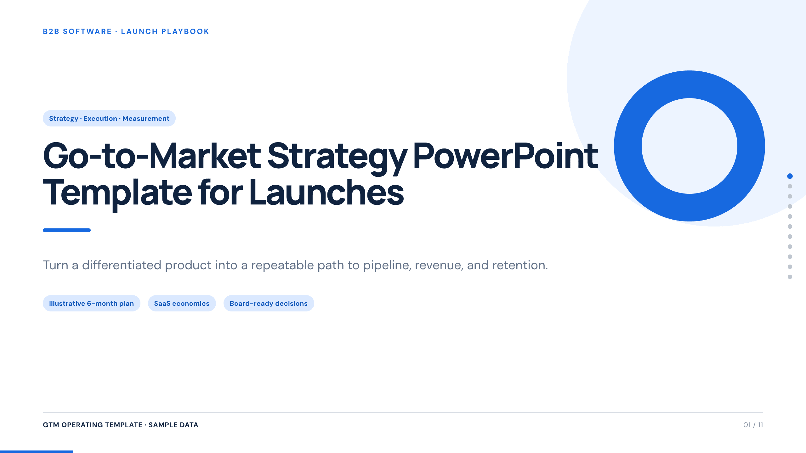 Go-to-Market Strategy PowerPoint Template preview