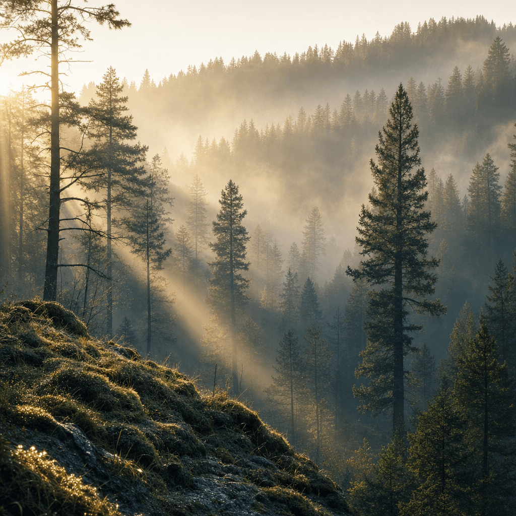 Pine forest