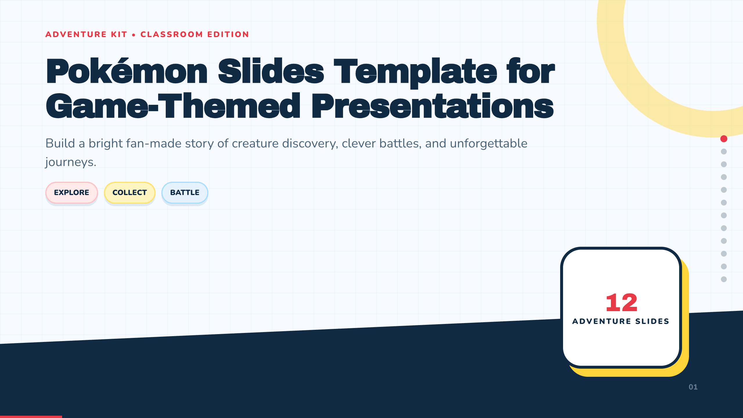 Pokémon Slides Template preview