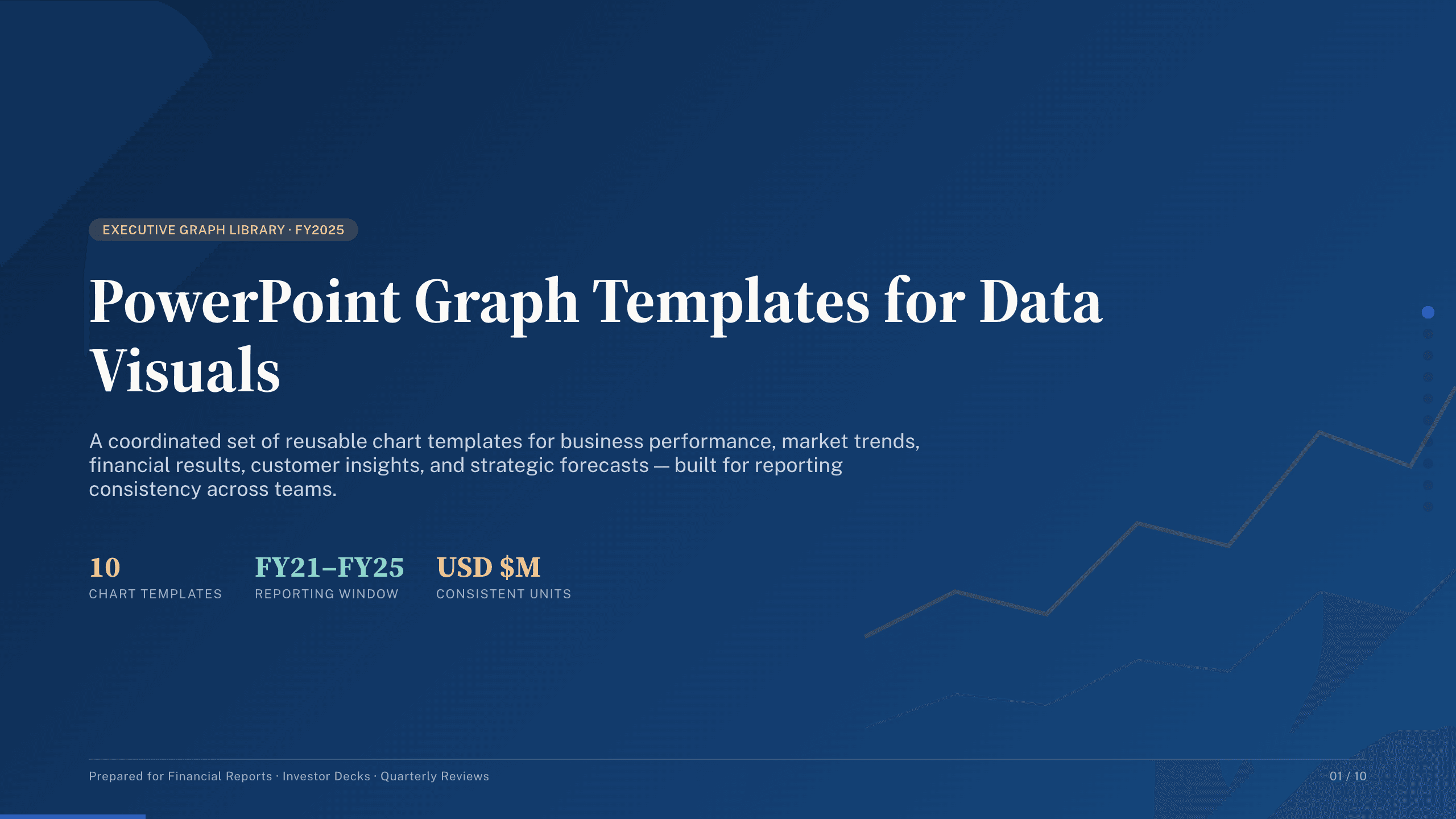 PowerPoint Graph Templates preview