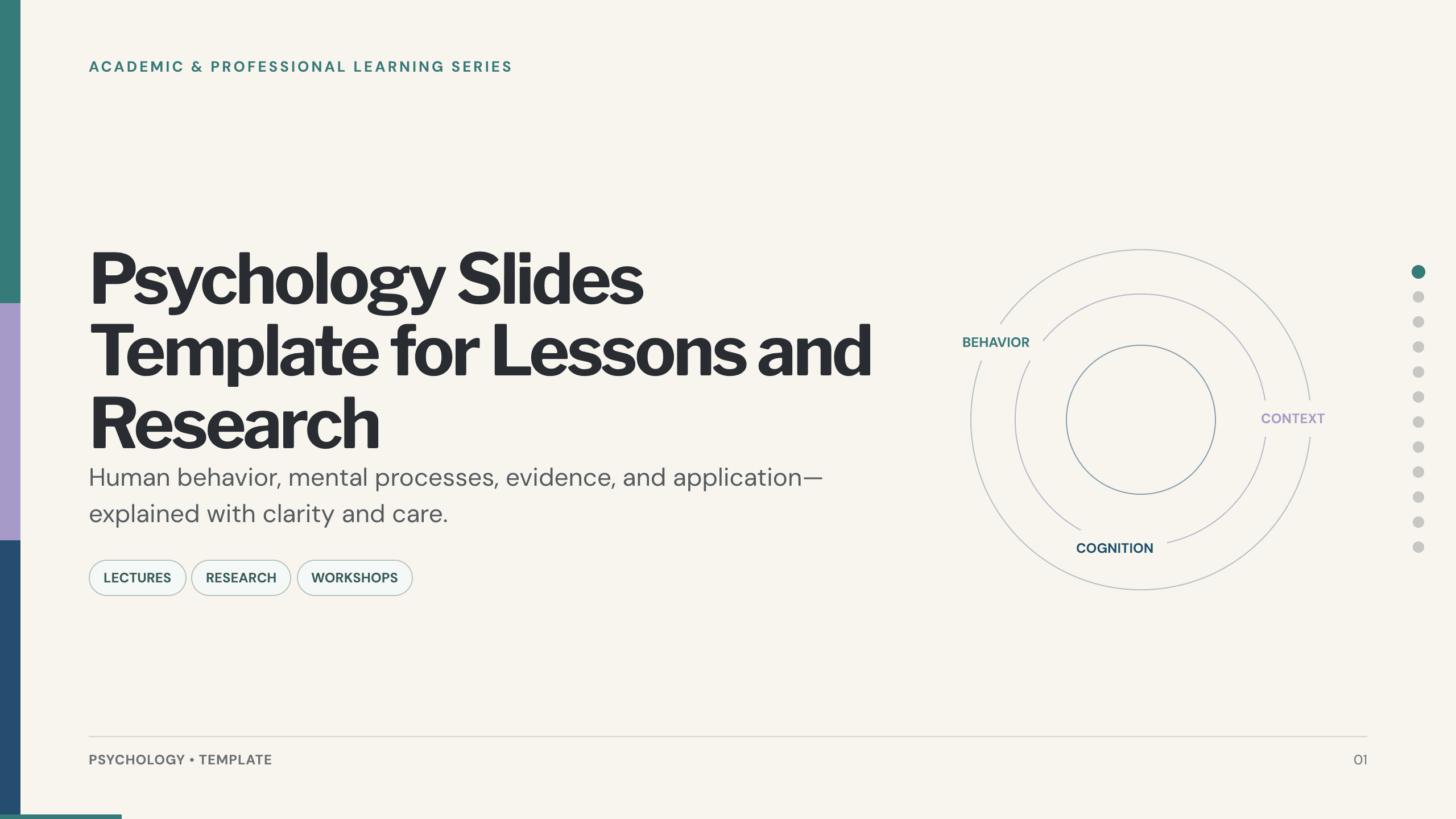 Psychology Slides Template preview