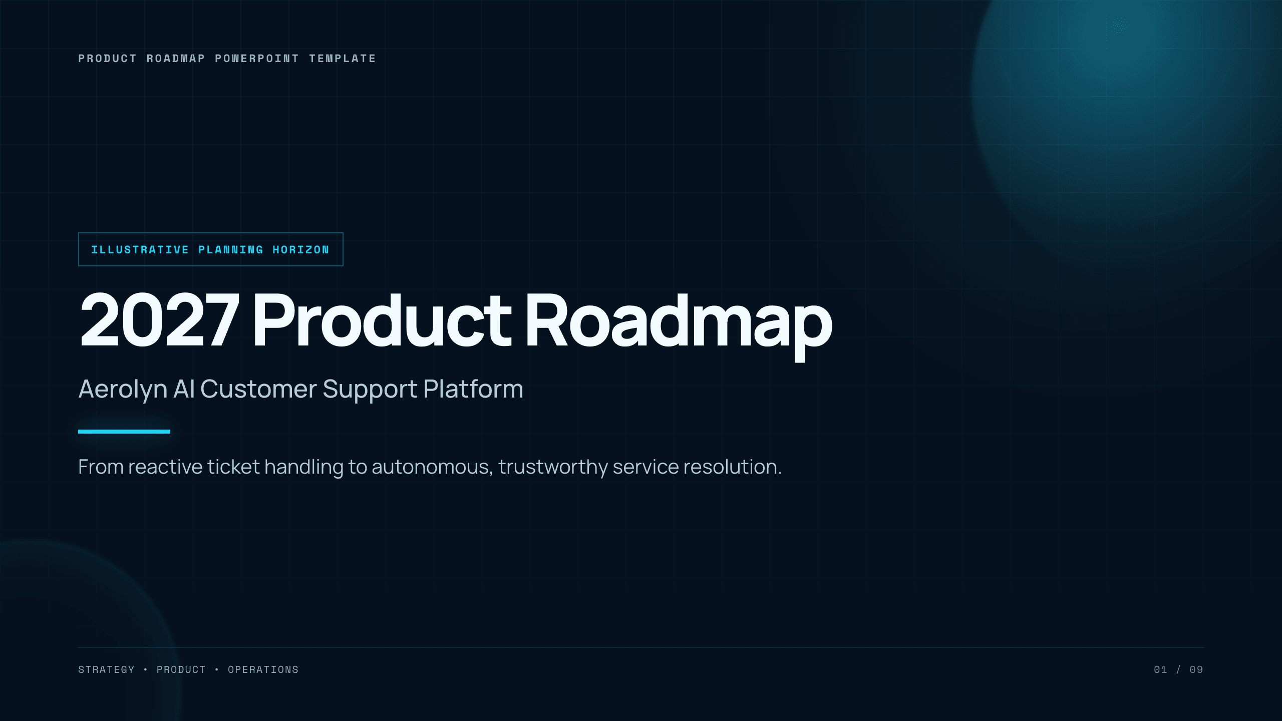 Roadmap PowerPoint template preview