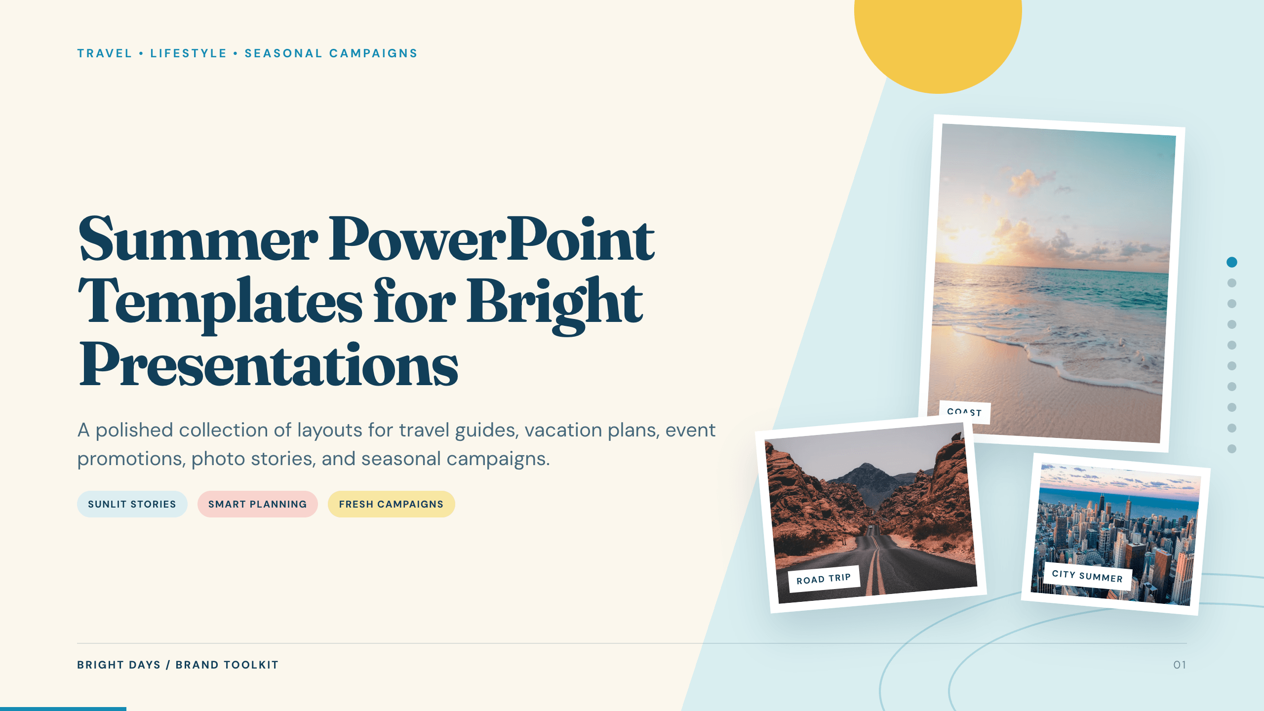 Summer PowerPoint Templates preview
