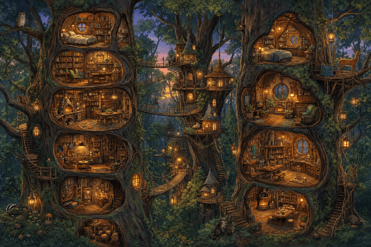 Tree village