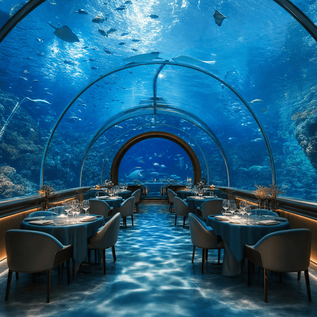 Underwater restaurant