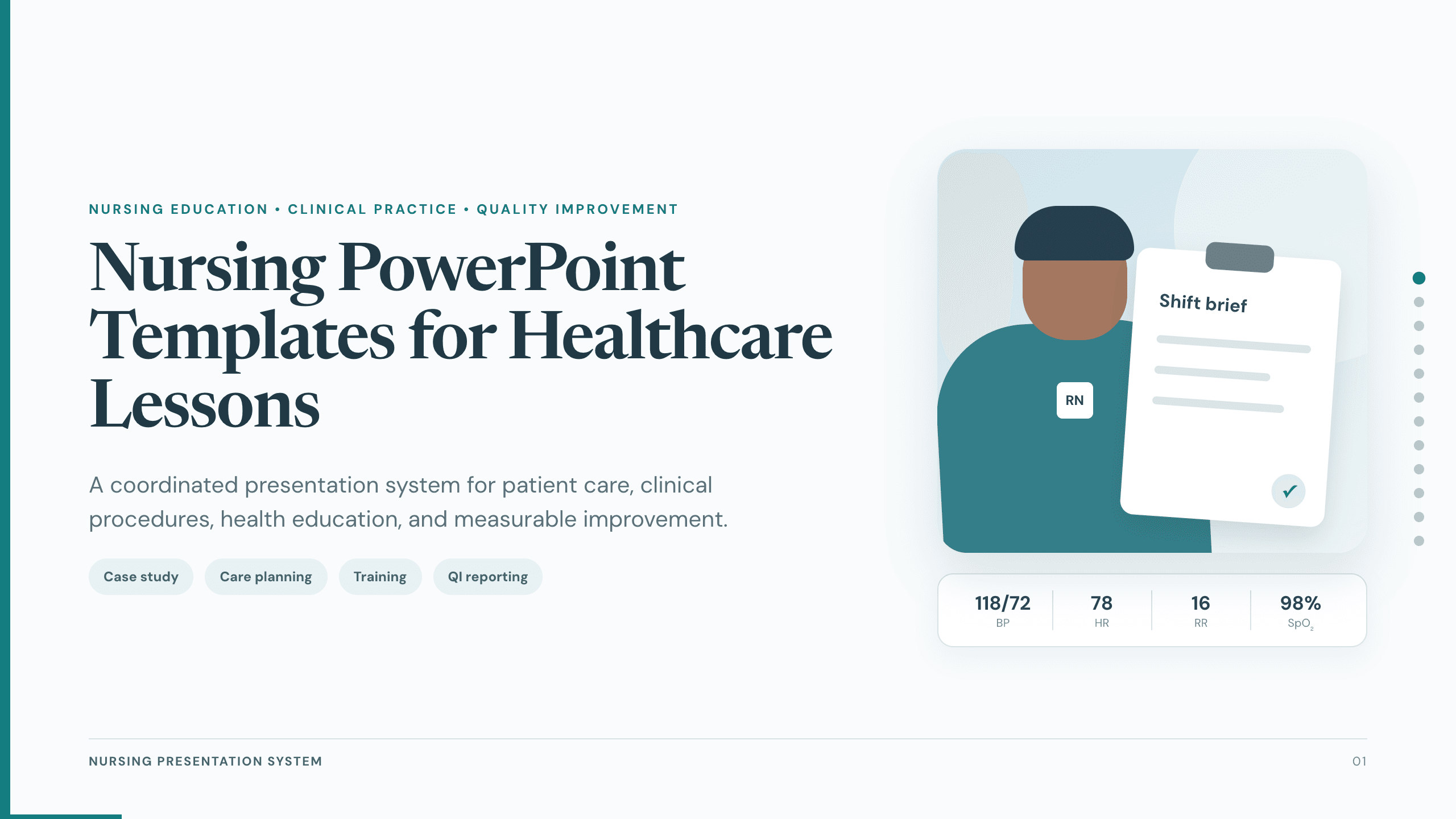 Nursing PowerPoint Templates preview